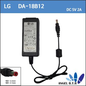 [중고][LG]DA-18B12 12V1.5A/12V 1.5A/5.5x2.1 2구코드용 어뎁터(케이블별매)